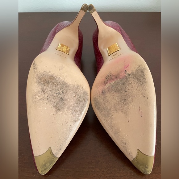 Prada for Neiman Marcus 100th Anniversary Crocodile Pumps Size 38 Retail $4,500 - Picture 11 of 16